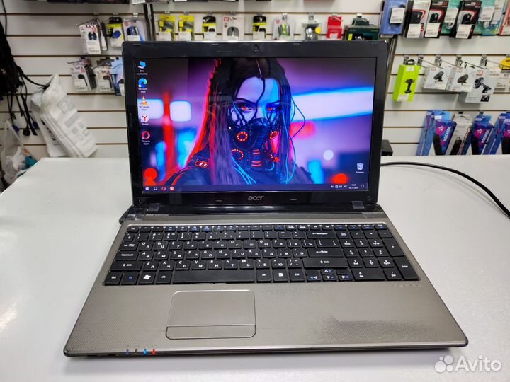Ноутбук Acer 4 ядра 2.4GHz HDD640GB 4Gb две видюхи