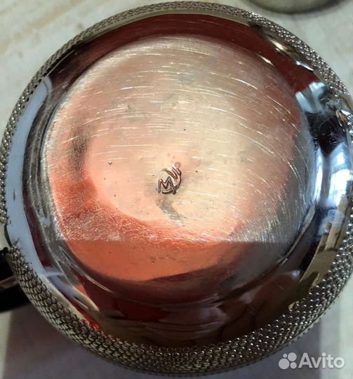 Чайный сервиз СССР мельхиор