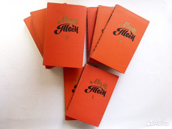 Книги марк твен собрание сочинения 8 томах