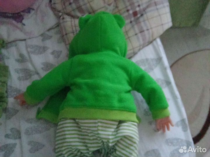 Кукла Реборн девочка с одеждой