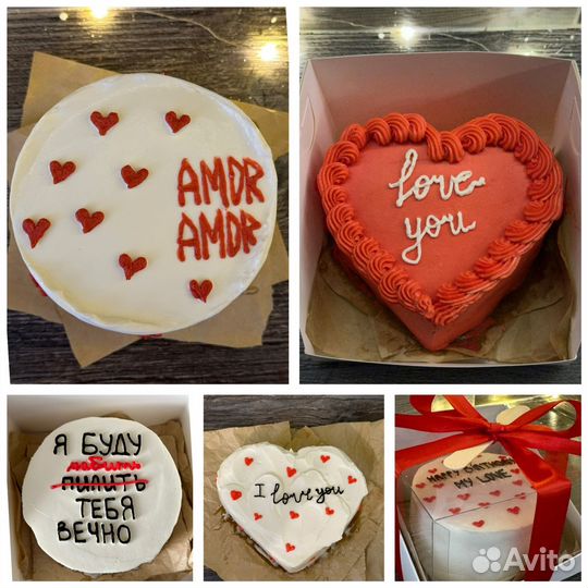 Бенто торты