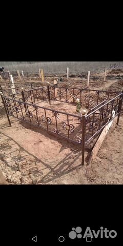 Изготовление оградок,памятников, благоустройство