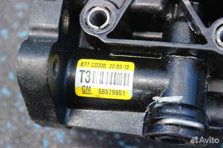 Корпус термостата Chevrolet Aveo (Шевроле Авео) T3