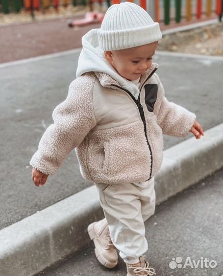 Плюшевая кофта детская