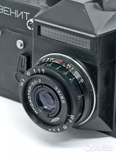 Фотокамера Зенит ет с Индустар 50-2