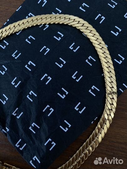 Цепь чокер monet 2х стороняя