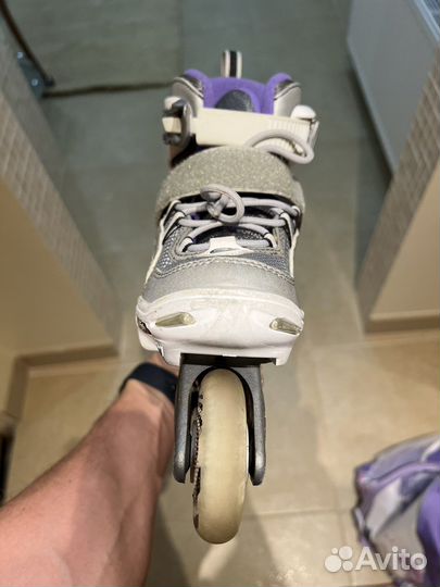 Роликовые коньки детские раздвижные