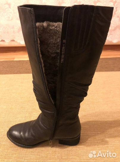 Сапоги высокие женские Tervolina 38 размер