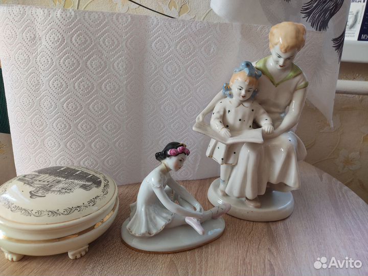 Фарфоровые статуэтки СССР