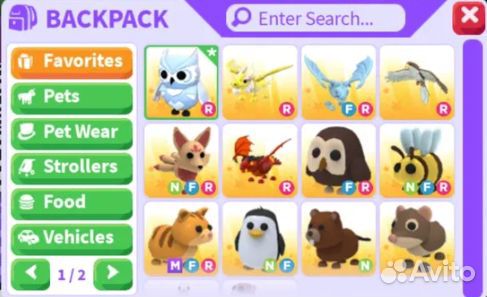 Петы в адопт ми/adopt me