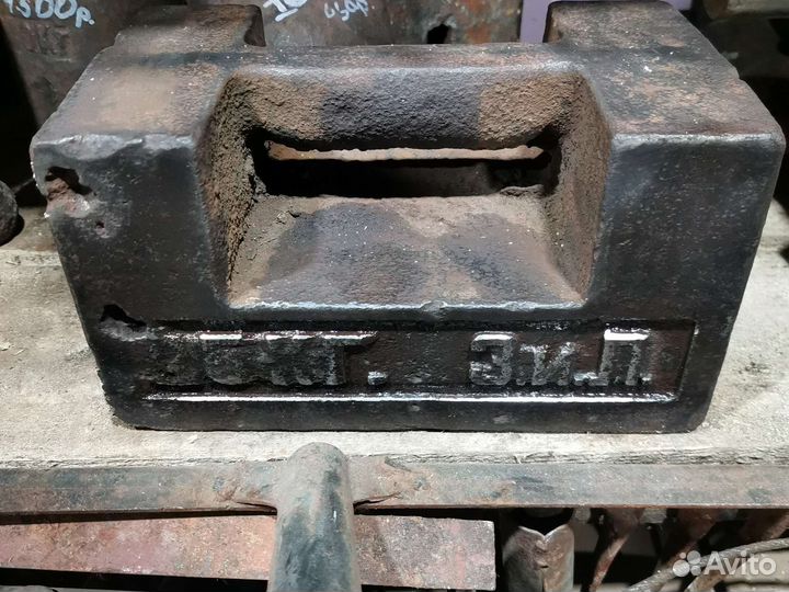 Гиря 2,8, 10, 16, 20, 24, 35 кг, СССР