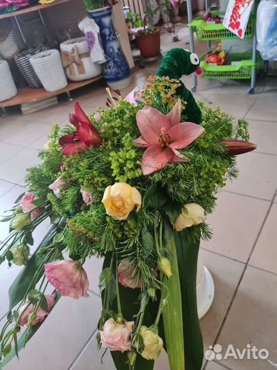 Живые цветы