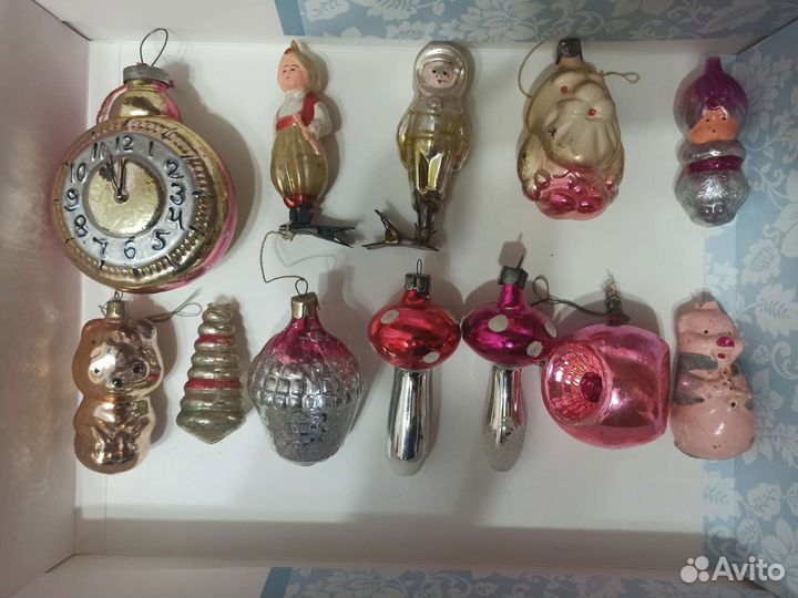 Елочные игрушки СССР