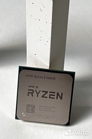 Процессор AMD ryzen 5 5600X