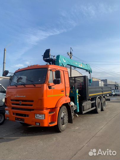 КамАЗ 65115 с КМУ, 2023