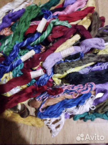 Нитки мулине СССР 57шт лот