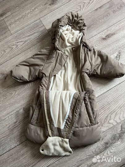 Комбинезон трансформер на овчине