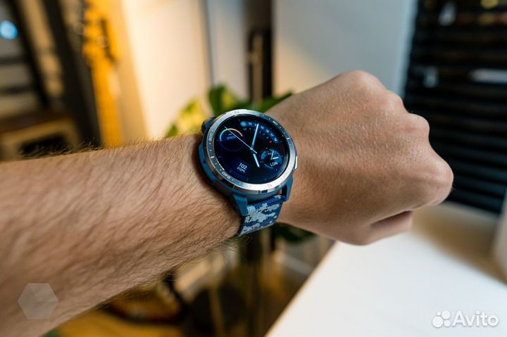 Смарт-часы Honor Watch GS Pro, новые, синий