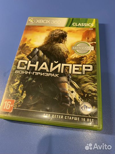 Игра для приставки xbox 360 Sniper ghost warrior