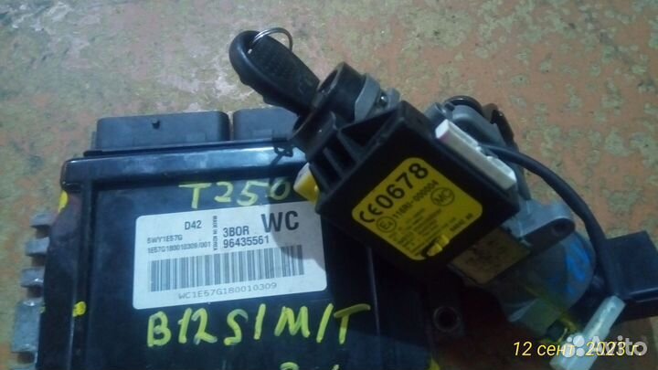 Эбу мозги шевроле авео т250 1.2 B12S1