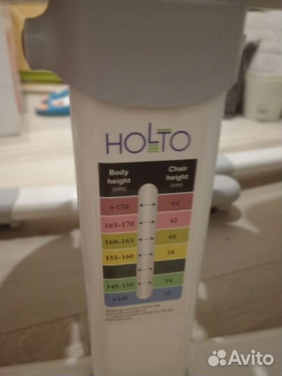 Парта с наклоном Растущая и стул