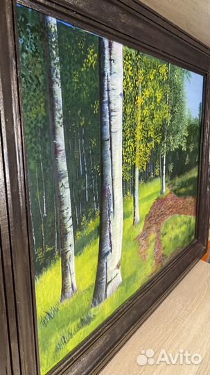 Картина маслом в раме живопись