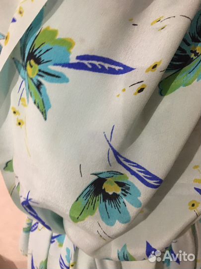 Отрез старинного крепдешина