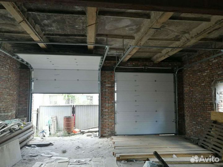 Ворота гаражные металлические