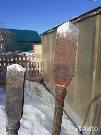 Комплект - пешни+лопата для расчистки проруби