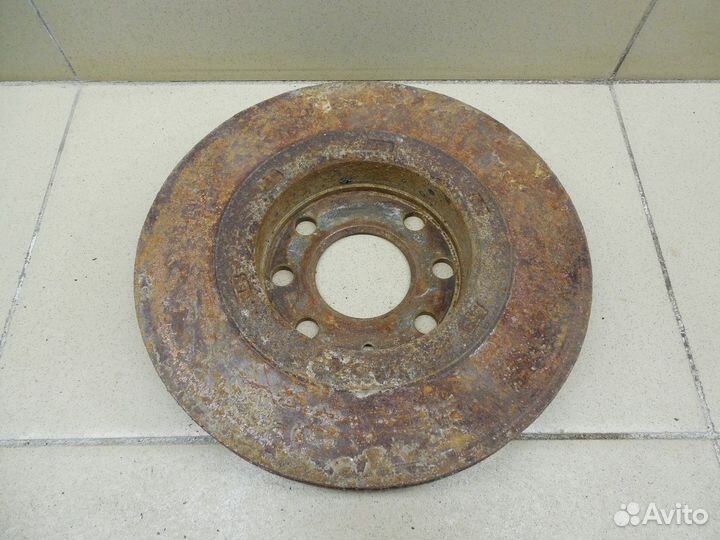 Диск тормозной передний вентилируемый Aveo (T200)