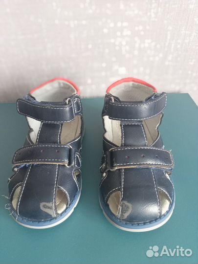 Сандалии для мальчика 22 размер
