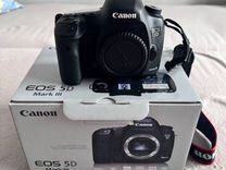 Canon eos 5D mark iii body