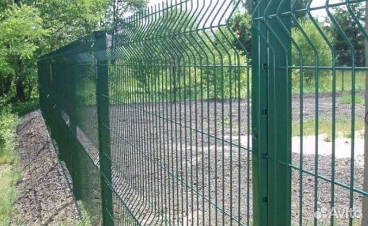 Забор из 3D сетки профессионально качественно