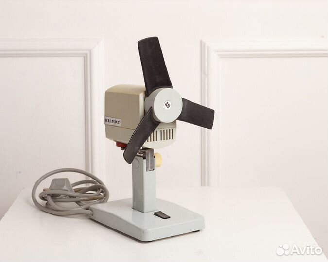 Вентилятор настольный. Винтаж. чсср