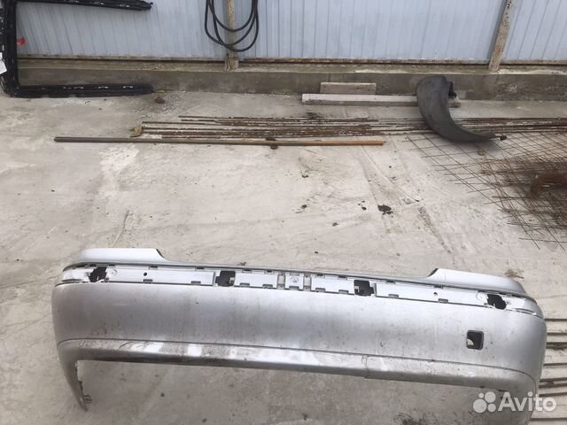 Бампер задний Mercedes w220