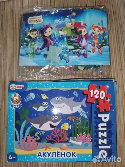 Пазлы новые и бу очень большой выбор