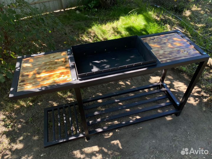 Мангал разборный в стиле лофт