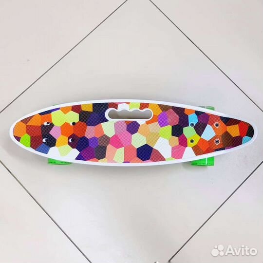 Скейт с ручкой