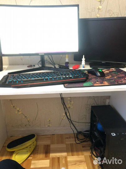 Игровой компьютер с монитором 144 герца