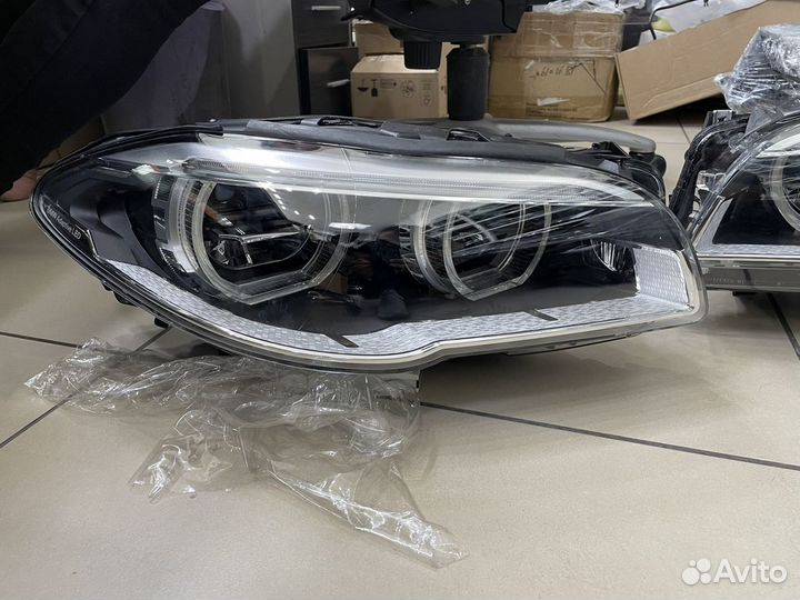 Левая фара LED adaptive bmw f10