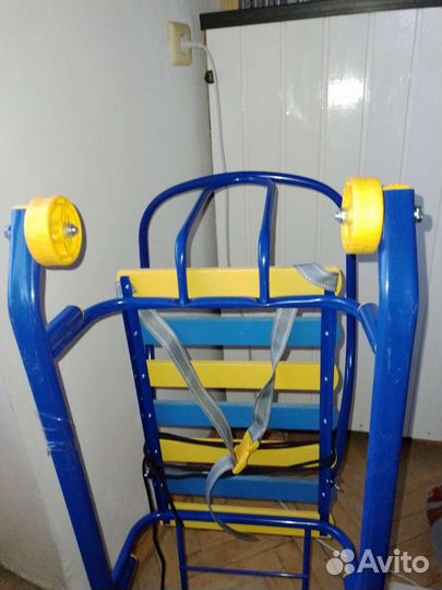 Санки детские металлические