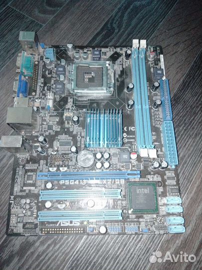 Материнская плата p5g41t-m lx2/gb