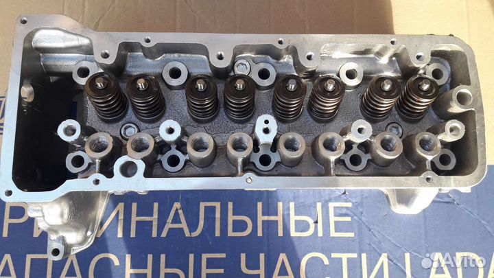 Головка блока ваз 21214 в сборе с клапанами новая