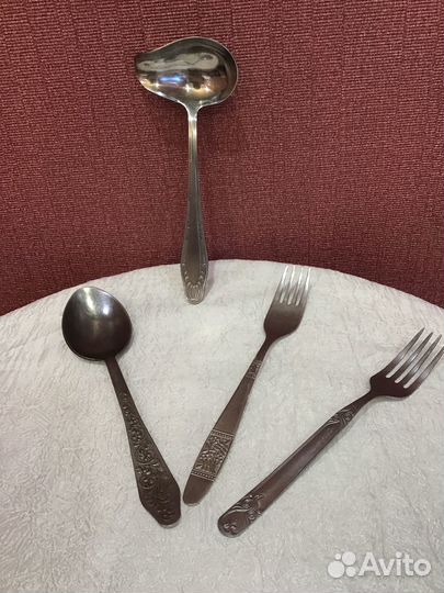 Вилки ложка нержавейка СССР