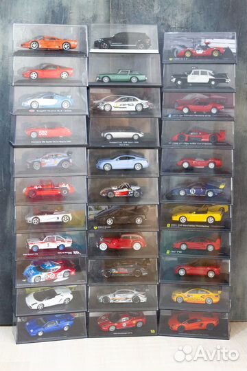 Модели спорткаров и F1 в 1/43