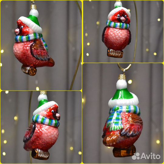 Игрушки из стекла на елку