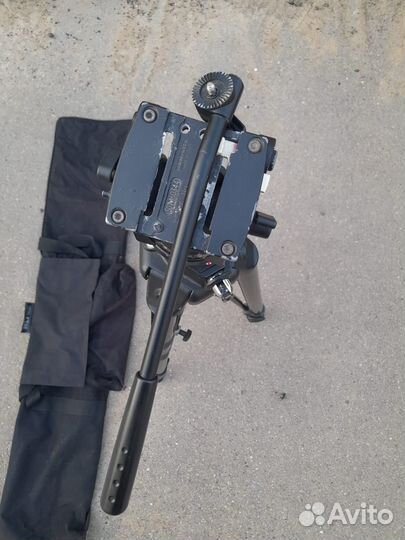 Штатив Manfrotto 475B + головка Manfrotto 501