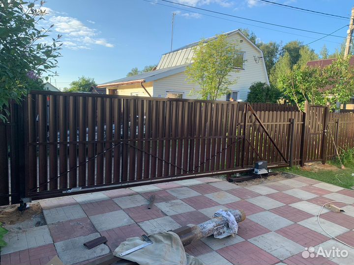 Ворота распашные и откатные