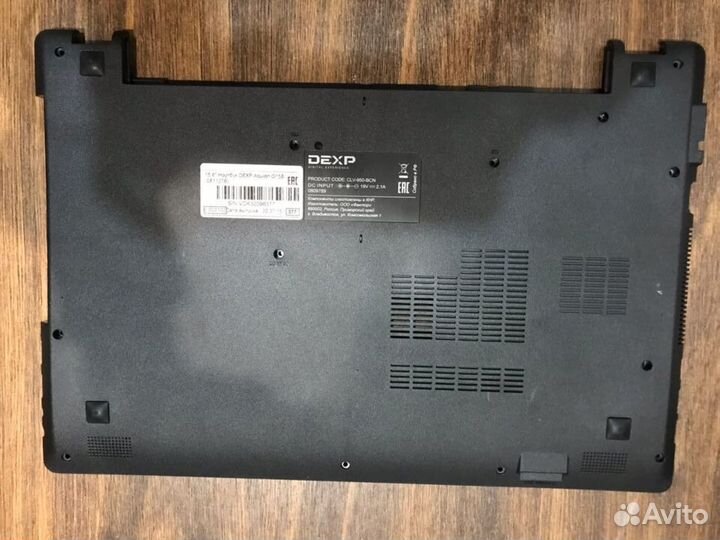 Корпус dexp o158 0811276 крышка \ рамка \ поддон