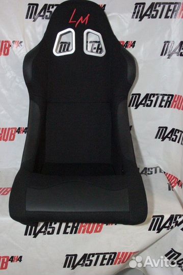 Спортивное сиденье (ковш) аналог Recaro (салазки в